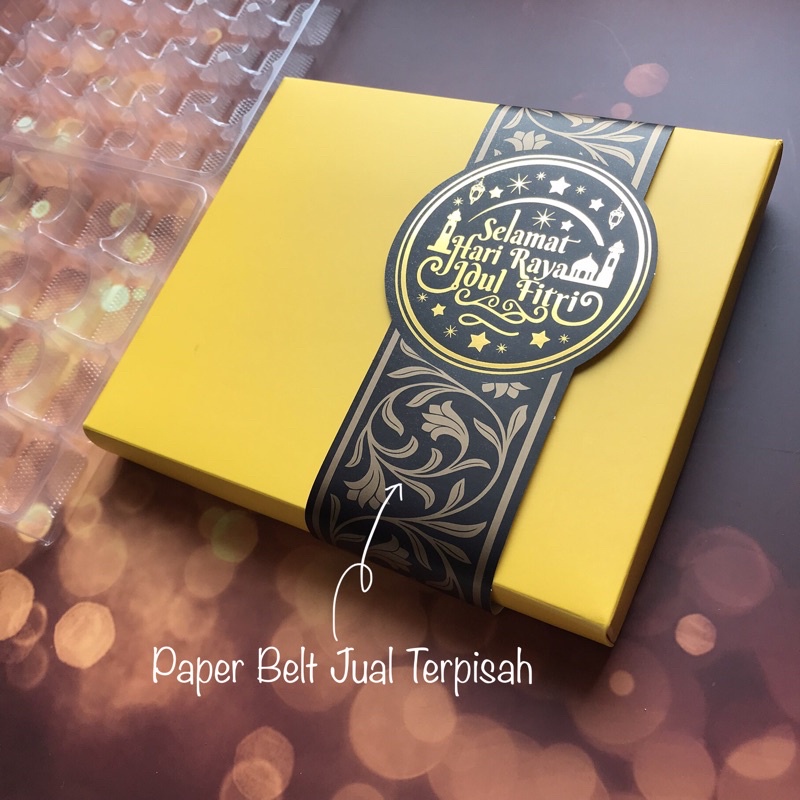 

Box Lebaran Coklat Nastar Mochi Pie Susu Kotak Hampers Kotak Kado Kardus Packing Parcel Dus Kue Idul Fitri (5pcs)