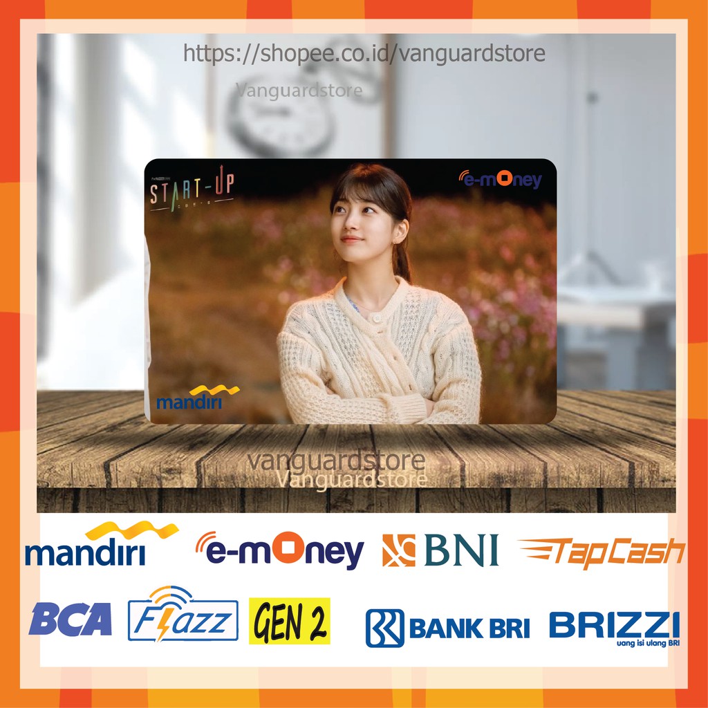 KARTU E MONEY E TOLL DRAKOR SEO DALMI START UP SUZY 9 EMONEY MANDIRI FLAZZ BCA TAPCASH BRIZZI -1SISI