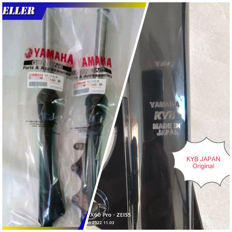 Shock depan KYB sepasang kanan dan kiri  Yamaha Force 1 - Force one - fizr - F1Zr - vega r lama - cr
