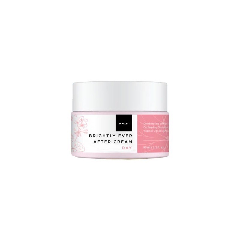 Scarlett Whitening Cream Brightly Ever After Cream &amp; Acne Cream