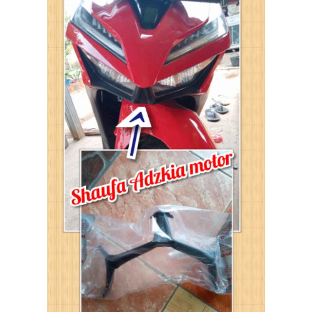 lis bawah lampu vario 125 150 new original janggut bawah lampu