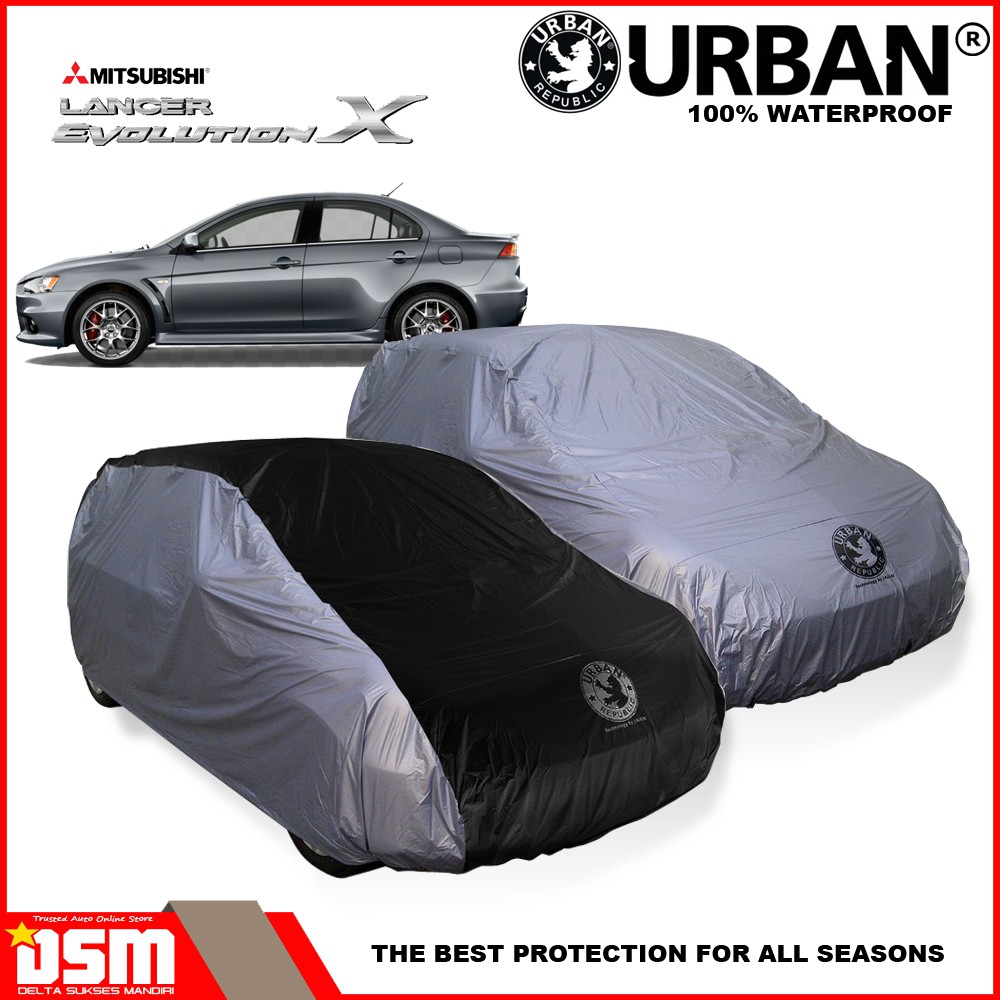 Urban / Cover Mobil Mitsubishi Evolution X 100% Waterproof / Aksesoris Mobil Evo 10 / DSM