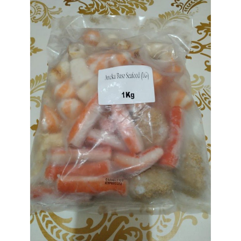 

Aneka Baso mix seafood Cedea 1kg