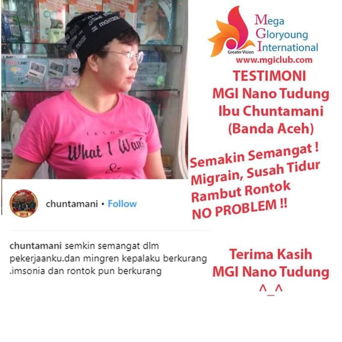 Promo MGI NANO TUDUNG   CIPUT  SATUAN  Limited