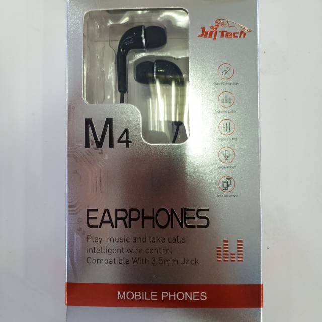 EARPHONE HEADSET JM TECH M4
