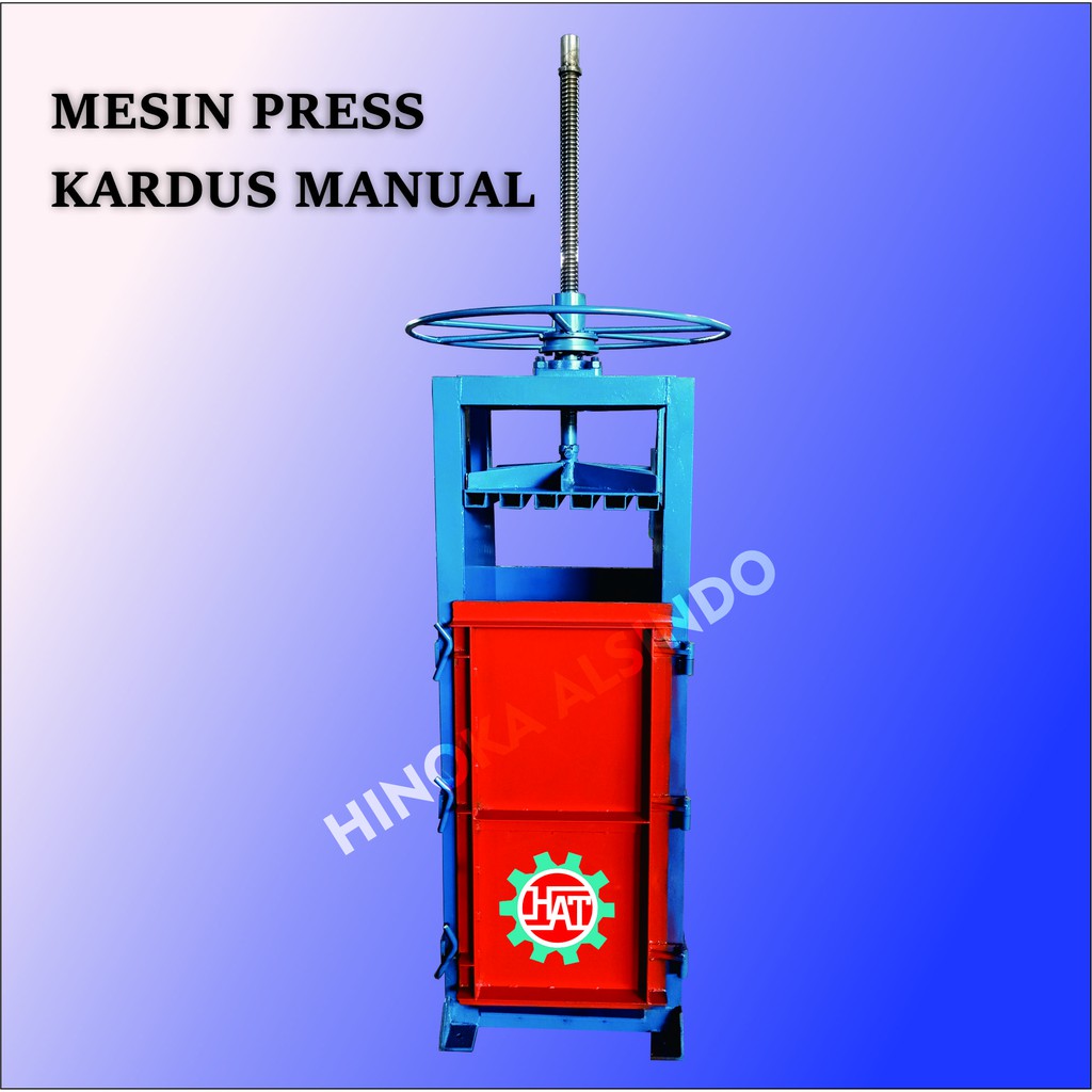 Jual Mesin Press Kardus Manual Indonesia|Shopee Indonesia