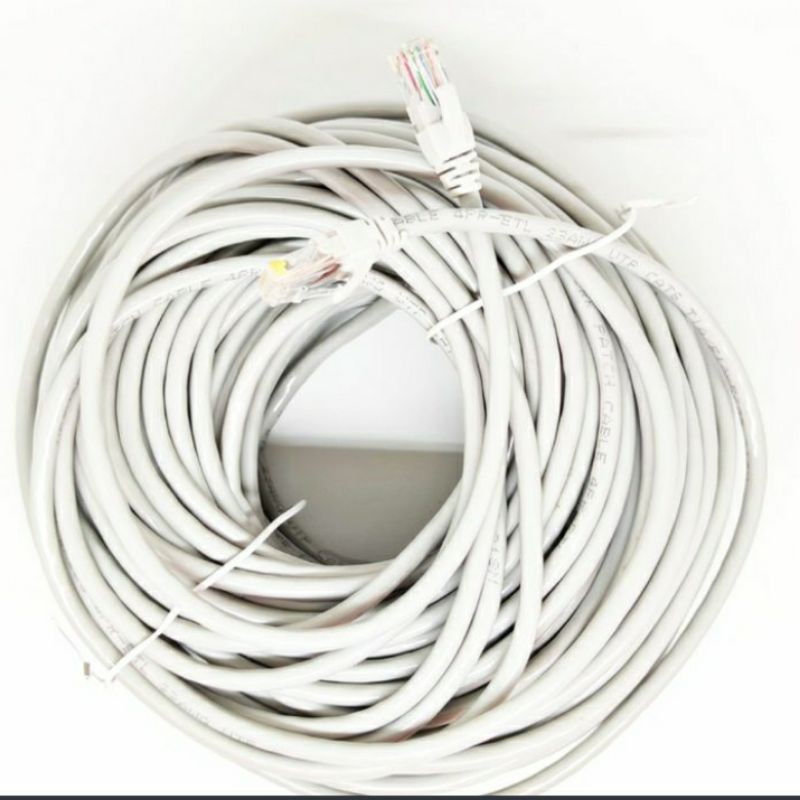 KABEL LAN 30 m CAT 6 / KABEL UTP 30 METER PABRIKAN CAT 6