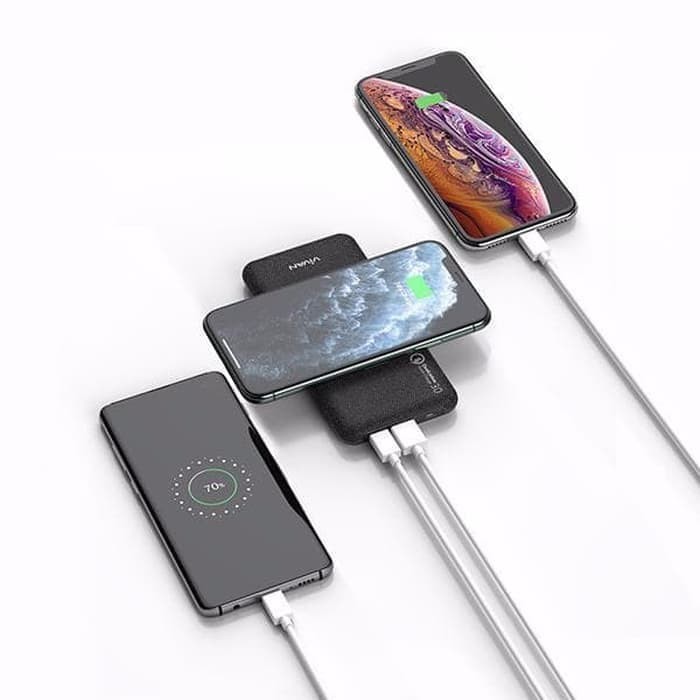 Vivan VPB-W11 10000mAh Qi Wireless Power bank Quick Charge Original