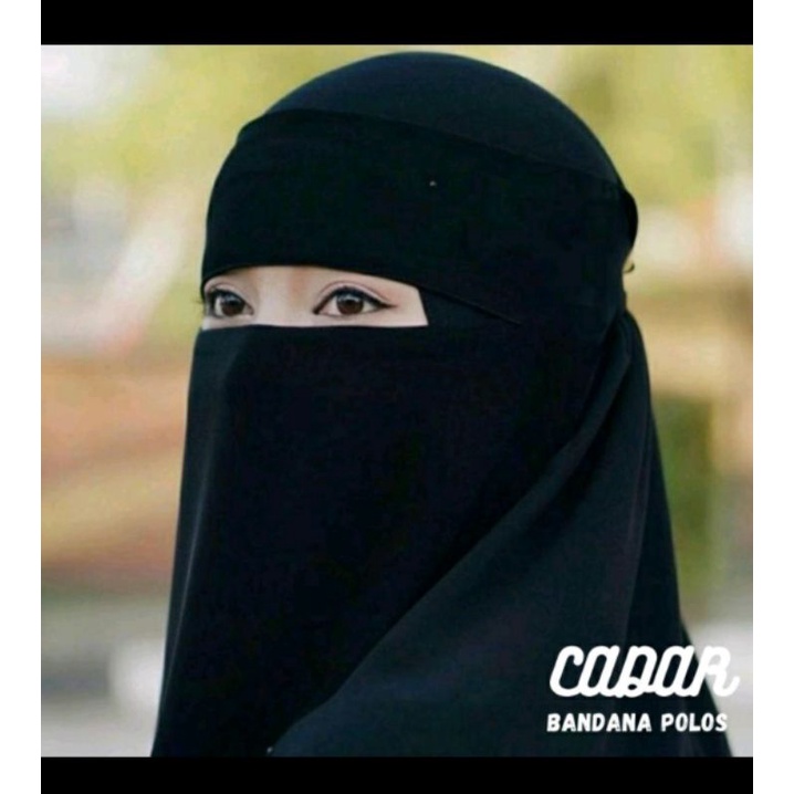 [SALE] Niqob Bandana Niqob Cadar Niqob Polos Niqob Temboro Niqob Murah