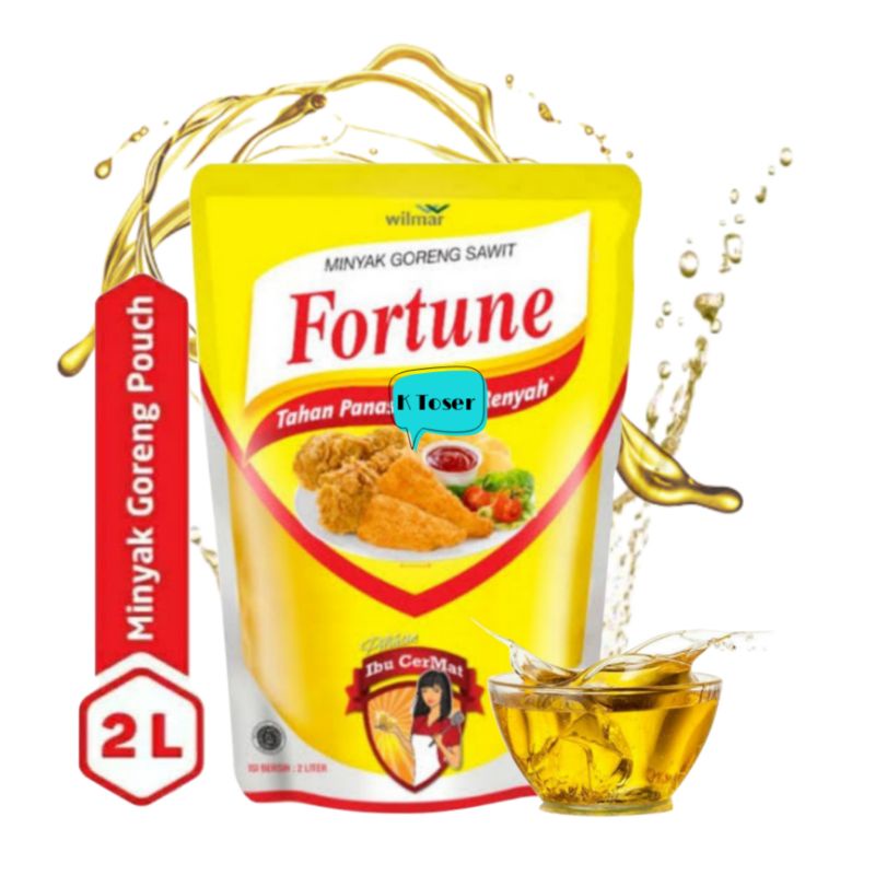 

Minyak Goreng Fortune 2 Liter Kemasan Pouch