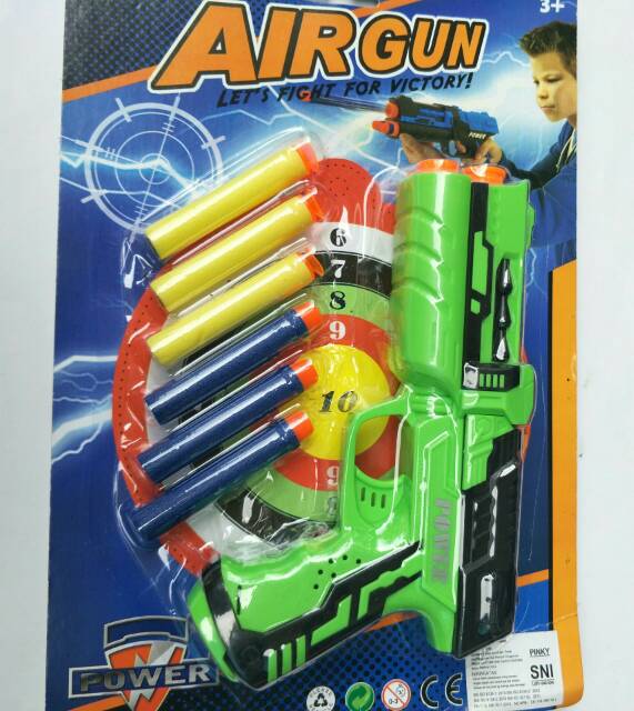 Mainan Pistol Pistolan Nerf Airsoft Gun/Senjata Bagus Murah