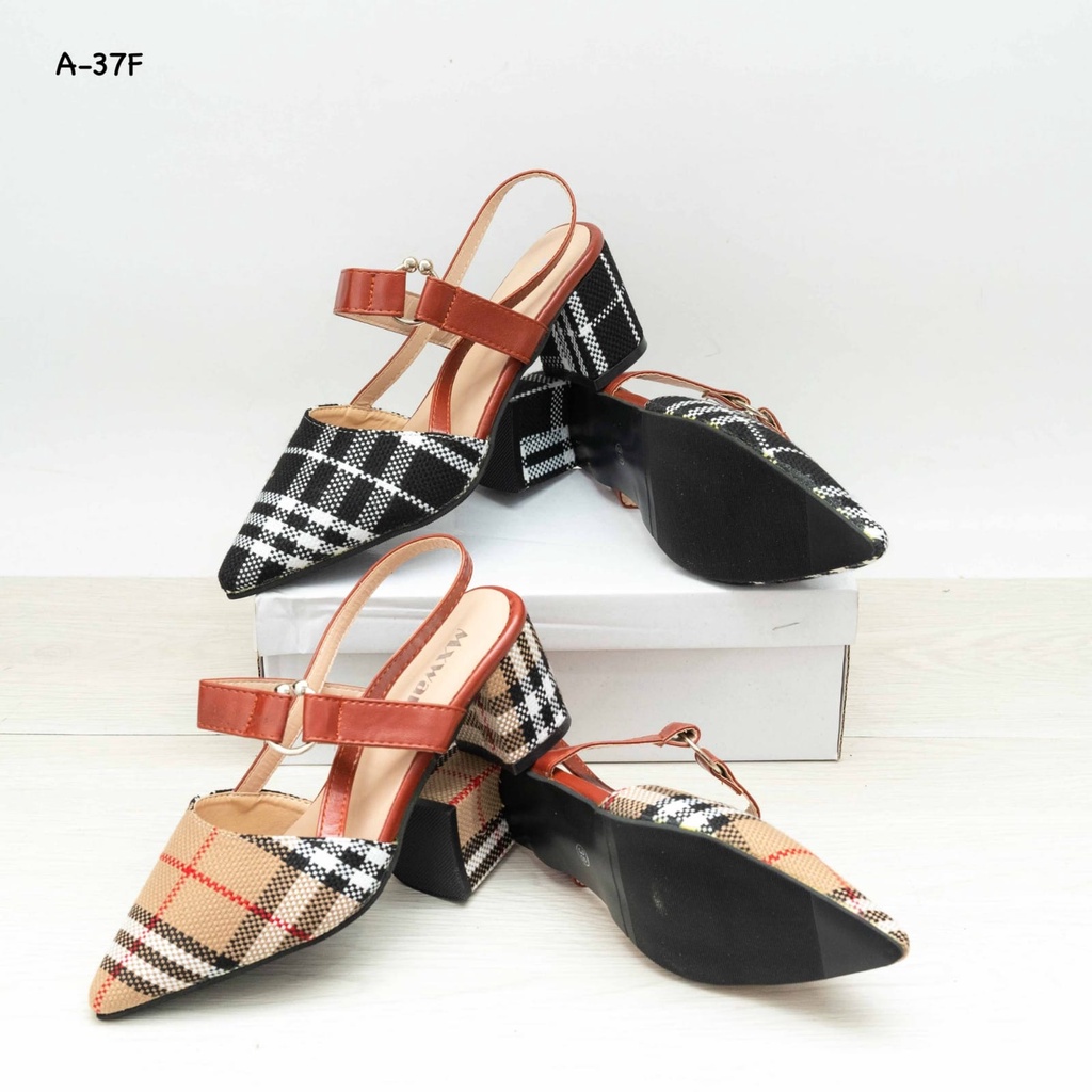 SEPATU CEWEK HEELS FASHION A37F