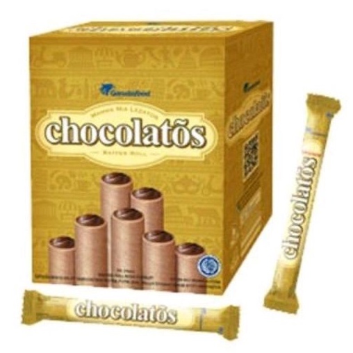 

Chocolatos Wafer Coklat Box 24 x 8.5 gr