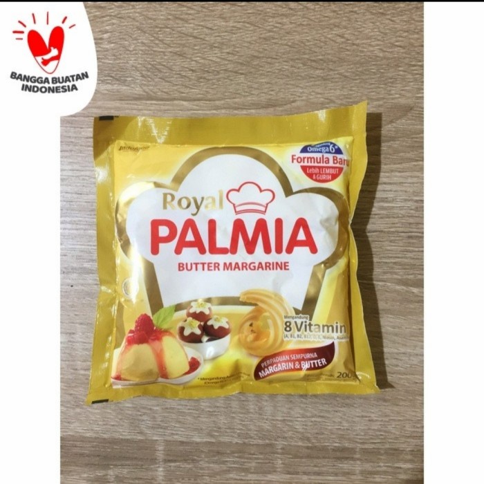 Royal Palmia Butter Margarine 200gr (EXP APR 2024)