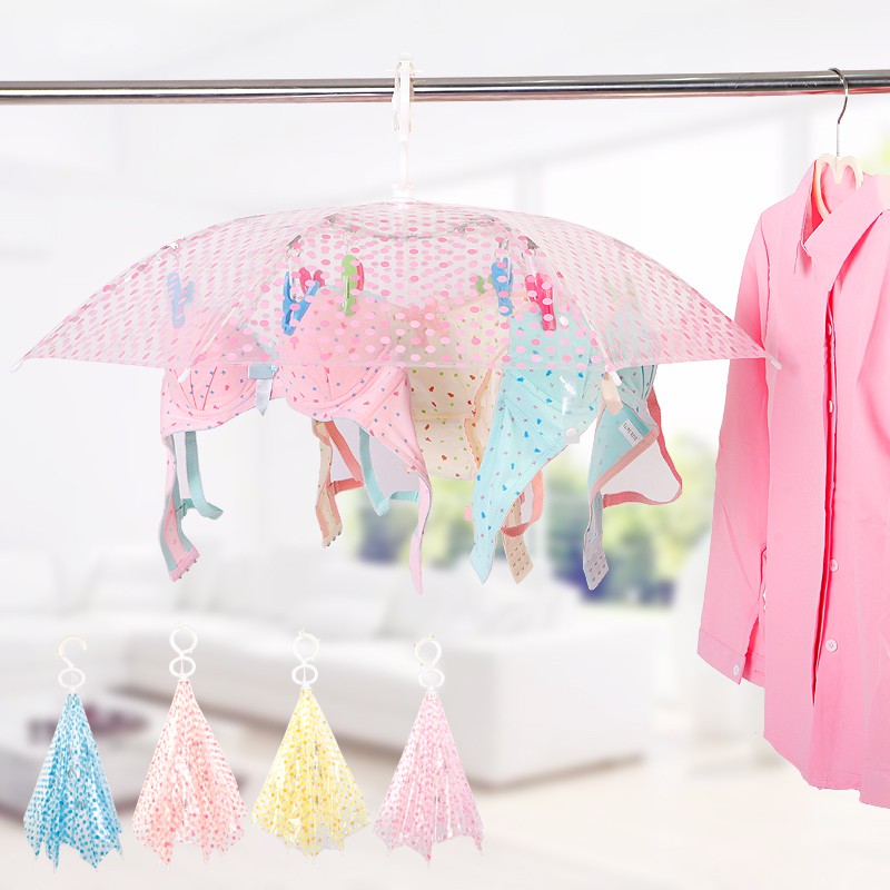 Gantungan Underwear Bra Hanger Closet Organizer model Payung Doky