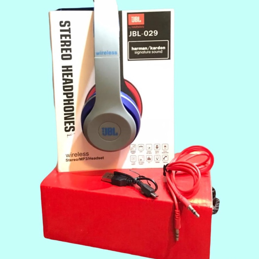 STEREO HEADPHONE BLUETOOTH  JBL-029 WIRELESS