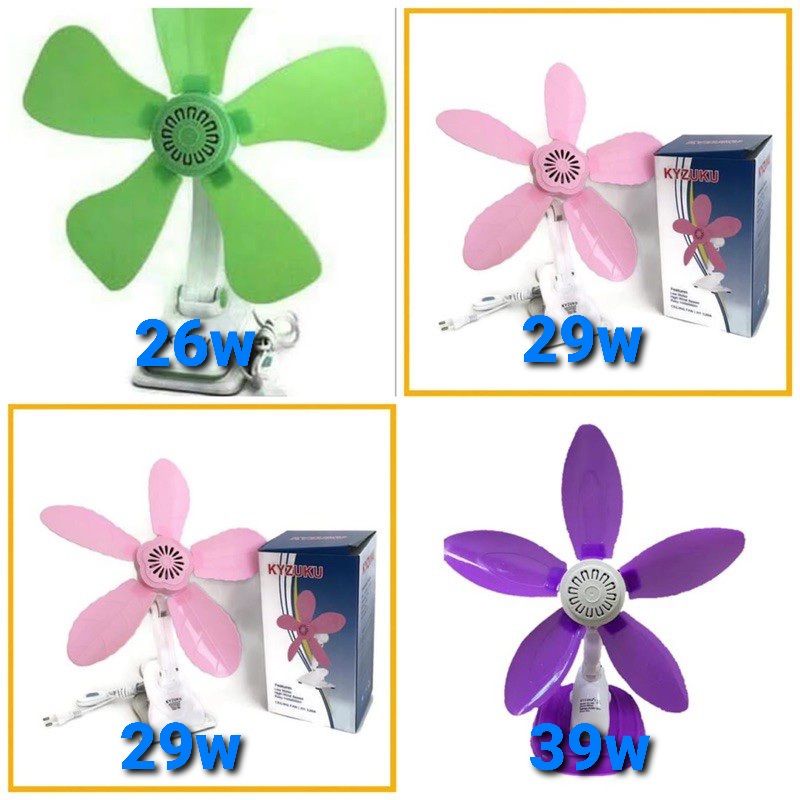 Mini fan 3 in 1 jepit kyzuku (jepit~dinding~duduk)/kipas jepit kyzuku