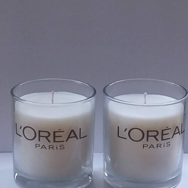 Custom candle souvenir