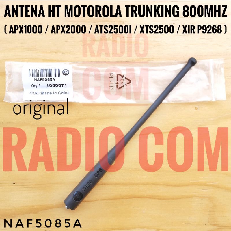 ANTENA HT MOTOROLA APX 1000 APX 2000 XIR P8668i ATS 2500i XTS2500 XTS5000 TRUNKING UHF 800 MHZ ORI