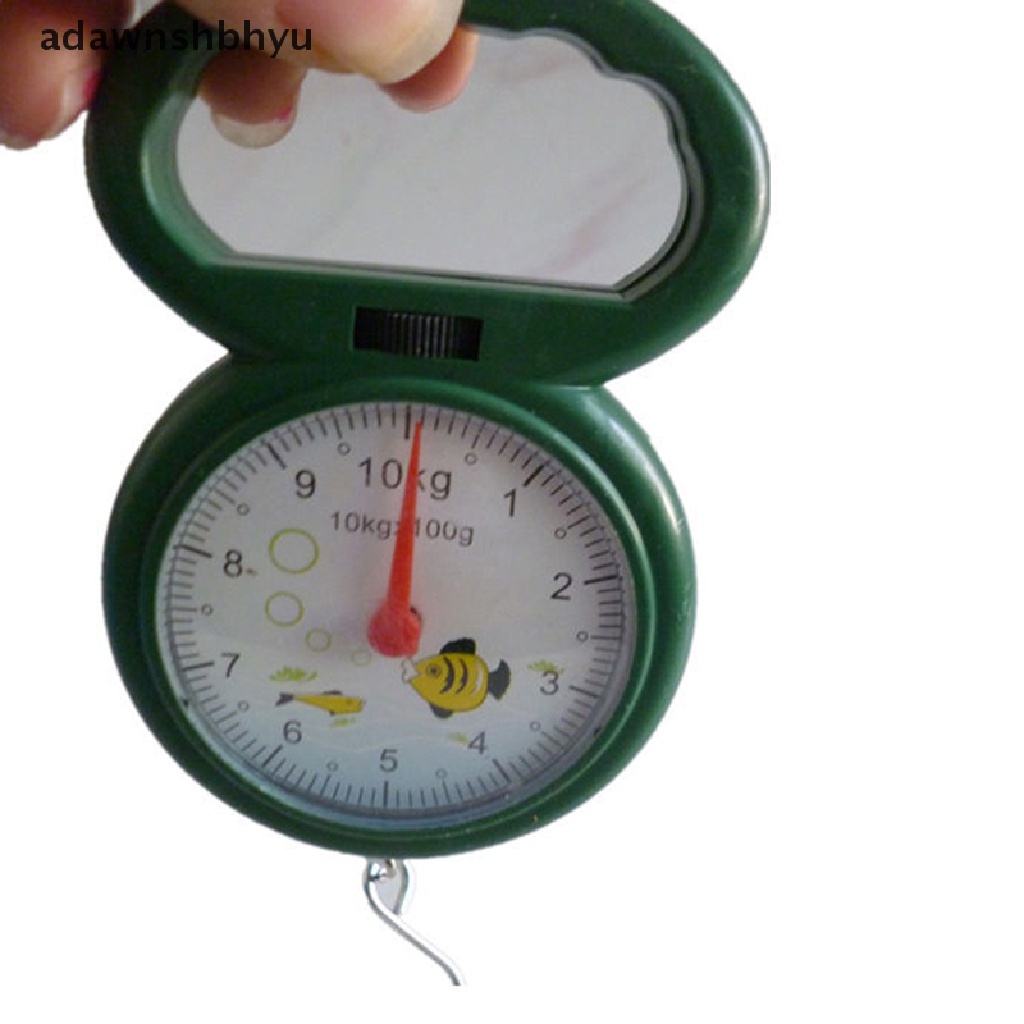 Adawnshbhyu Portable Mini Pointer Hook Hanging Weighing Scales Timbangan Berat Untuk Memancing