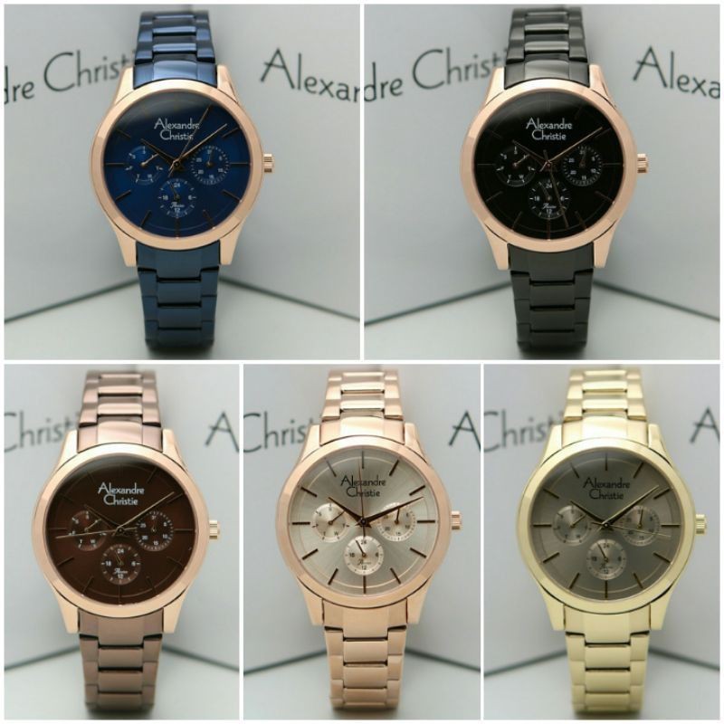 JAM TANGAN WANITA ALEXANDRE CHRISTIE AC 2915 ORIGINAL GARANSI RESMI 1 TAHUN