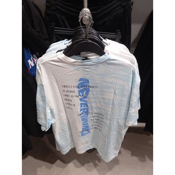 H&M kaos nirvana