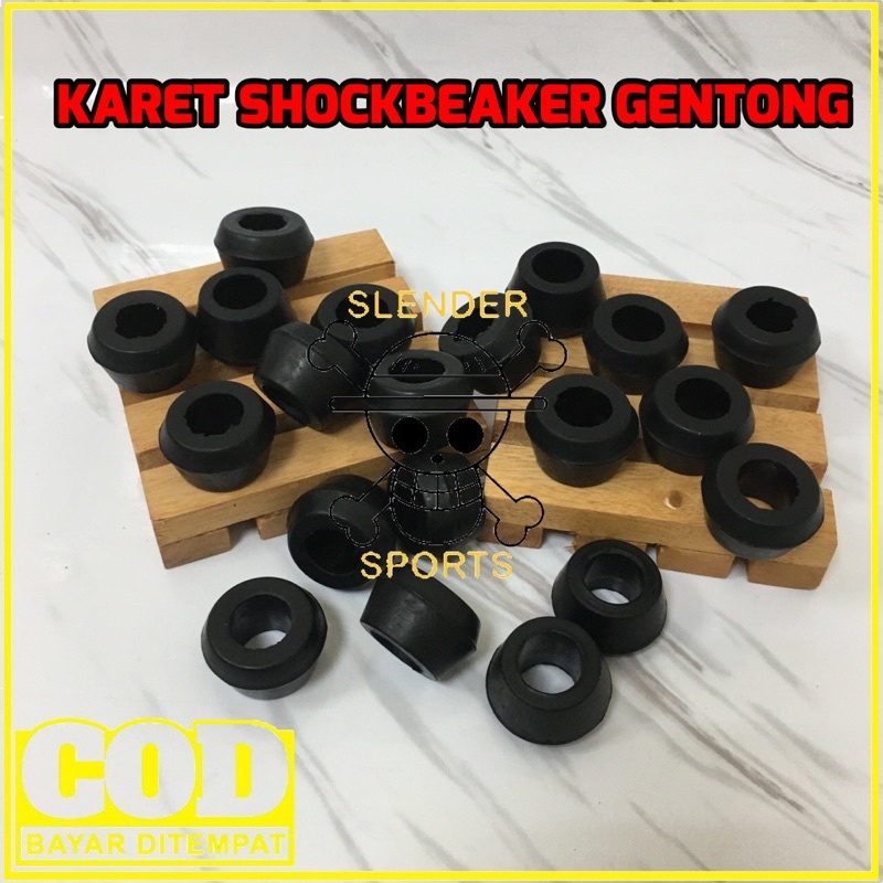 KARET SHOCK BREAKER BAWAH GENTONG TIRUS - KARET SHOCKBREAKER
