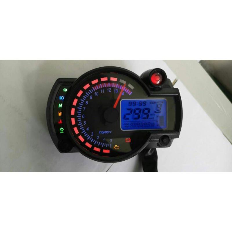 SPIDOMETER CB GL MP TIGER MOS KOZO MODEL RX2N 16 LED MURAH