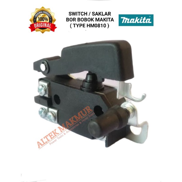 Switch Mesin Jack Hammer MAKITA HM0810 / Saklar Mesin Bor Bobok Beton MAKITA HM 0810 / Skakel On Off