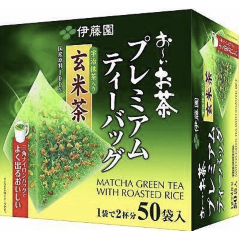 

itoen Uji Matcha Green Tea with Roasted Bag Premium 50pcs Teh Hijau