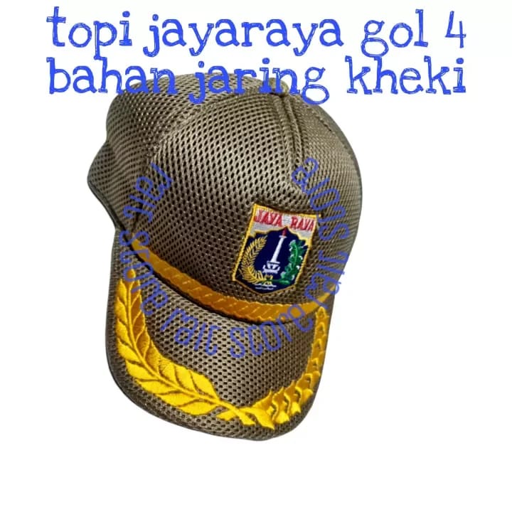 Topi Jayaraya Gol 4 / Topi Pemda Jakarta