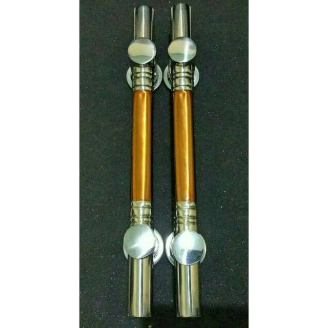 Pull handle pintu  oval  gold coklat kaki besar tarikan 