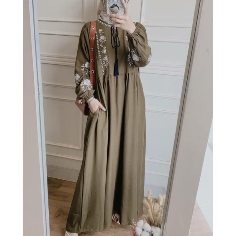 Shakila Gamis Jumbo / Gamis Rayon Viscose