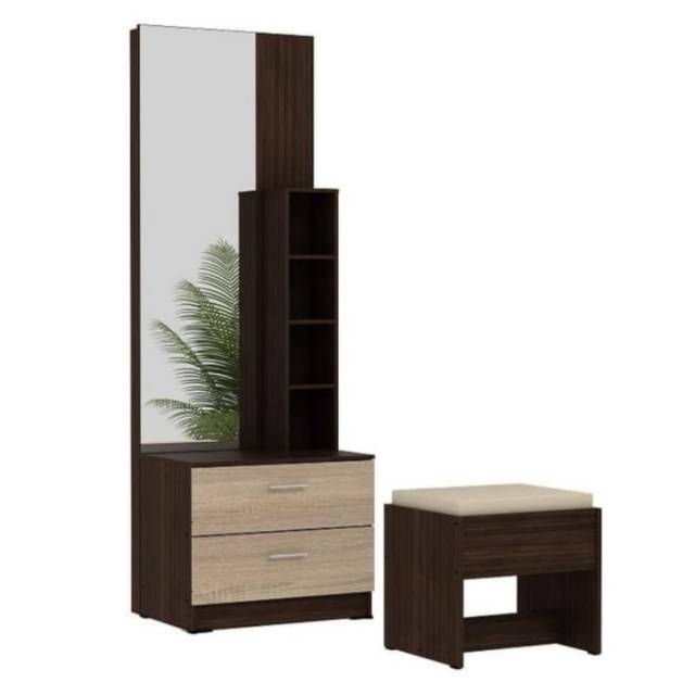Meja Rias Alba DS60 coklat