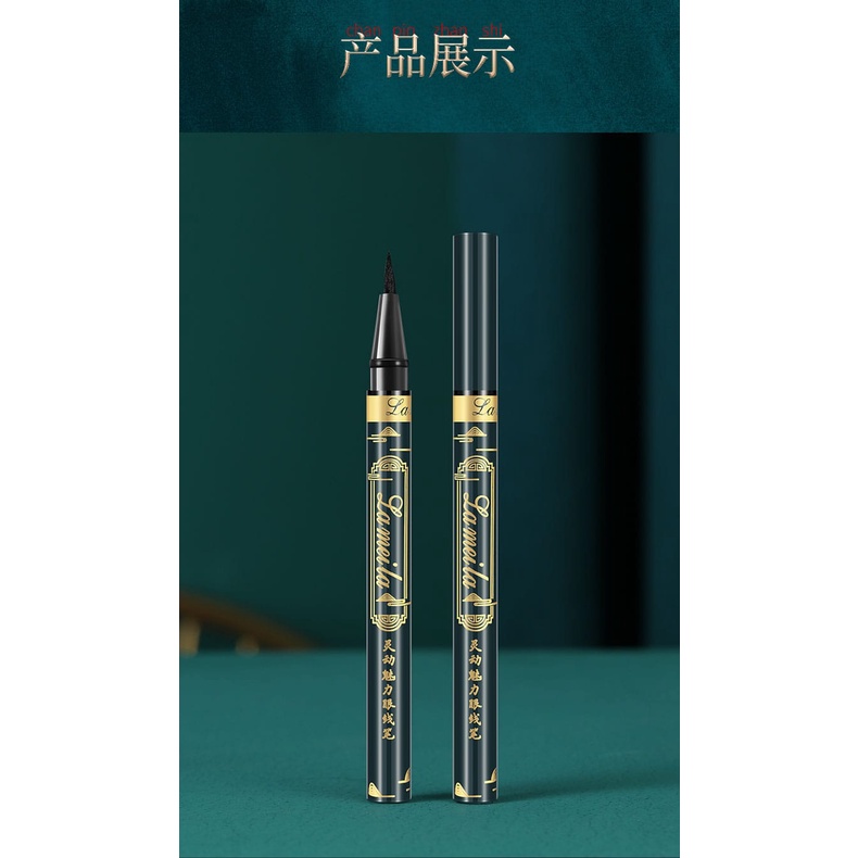 Lameila Eyeliner Cair Anti Air Tahan Lama DJ 822