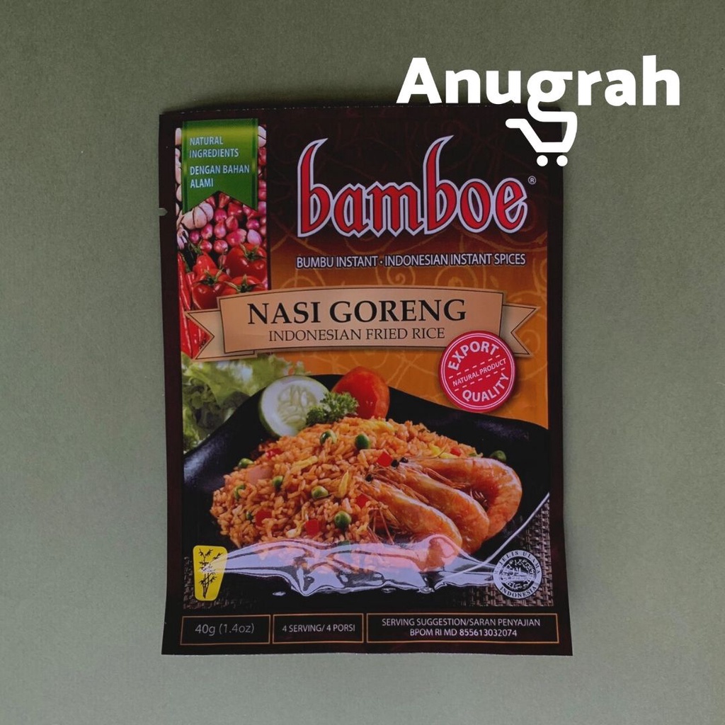 

Bamboe Bumbu Instant Masak Nasi Goreng Pedas 40gr