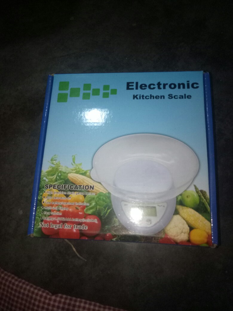 [450gr] E064 | Timbangan Digital Mangkok || Timbangan Kue Digital Electronic 5 Kg