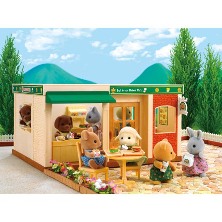 SYLVANIAN FAMILIES ORIGINAL 1860 - HAMBURGER RESTAURANT