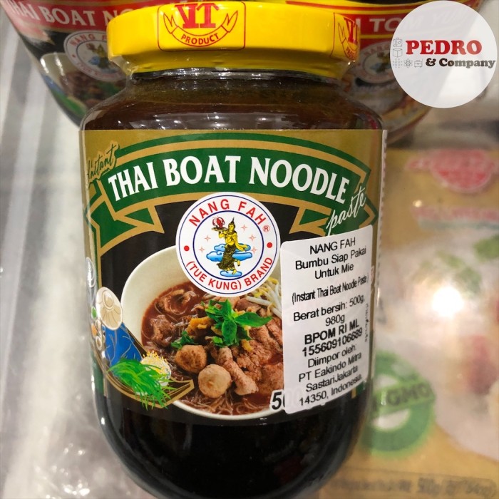 

Nang fah thai boat noodle paste mild 500 gr - bumbu instant siap pakai