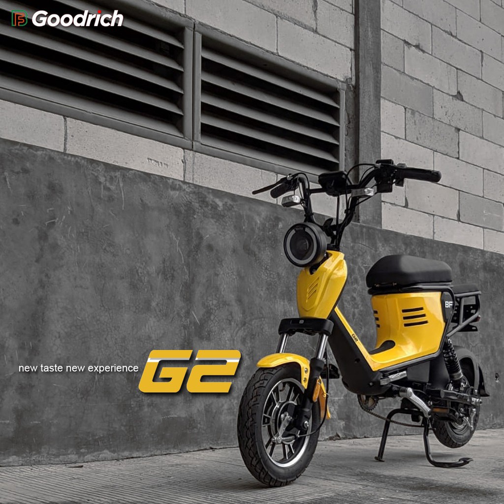 SEPEDA LISTRIK GOODRICH BF-G2 KUNING