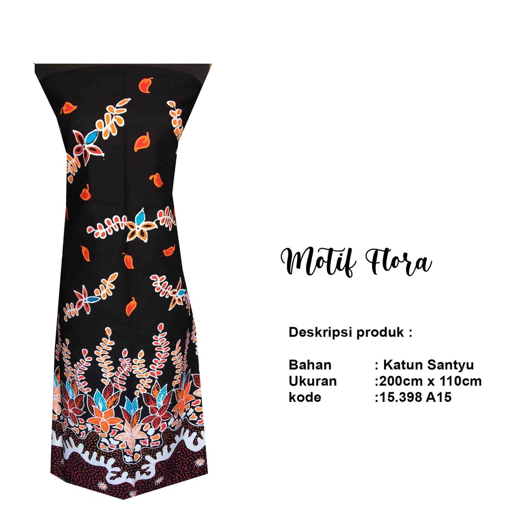 Jual Batik Tulis Madura Flora Super Cantik Dan Keren Atasan Baju