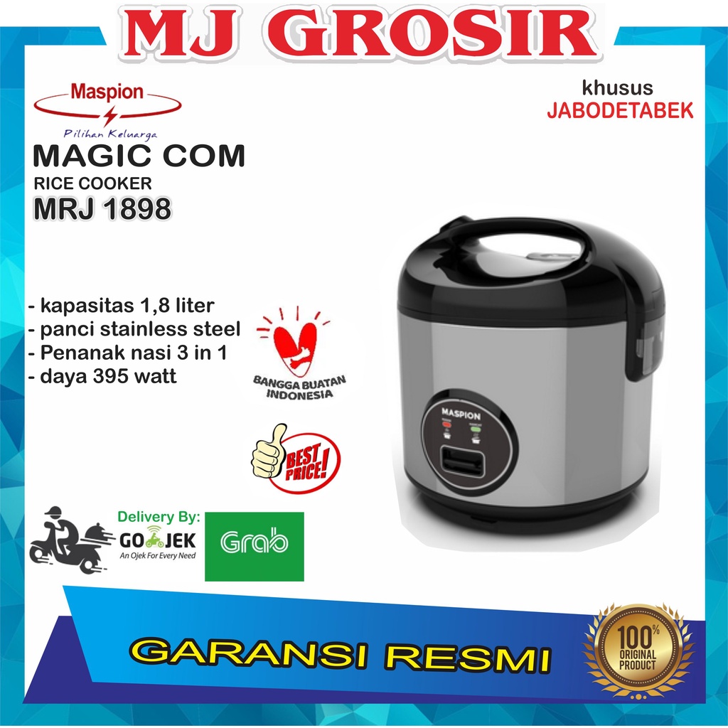 MAGIC COM MASPION MRJ 1898 MRJ1898 1.8 LITER MURAH