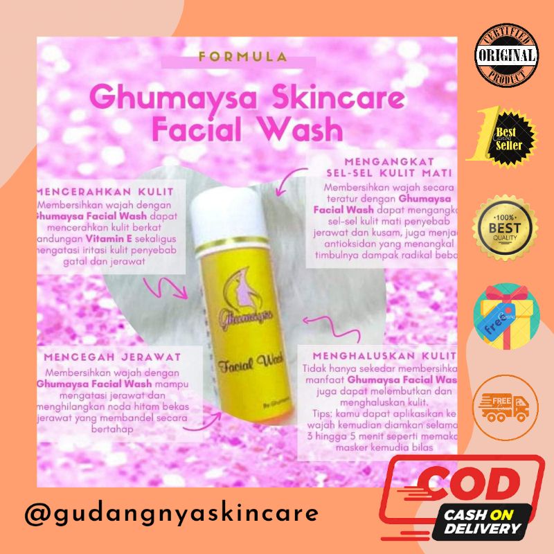 Ghumaysa Skincare Facial Wash