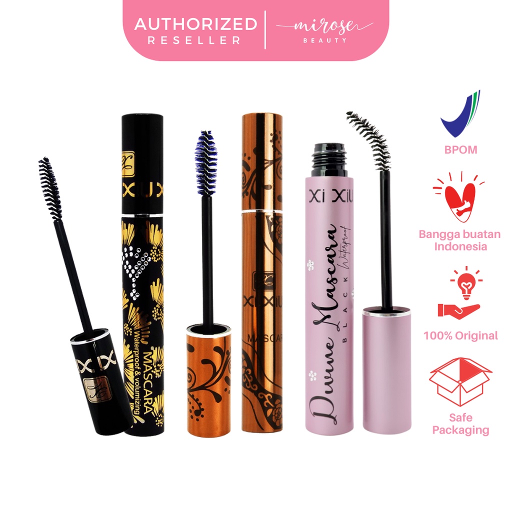 Xi Xiu Black Mascara Waterproof Lovely Volumizing / Divine Mascara