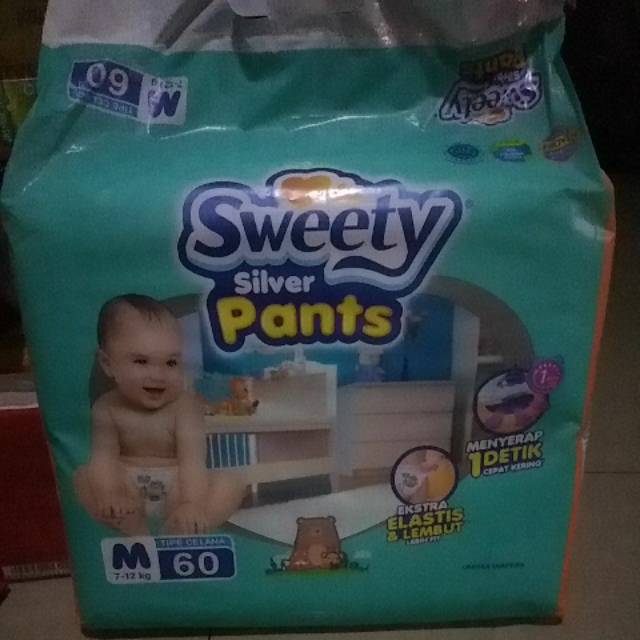 Pampers sweety silver pants