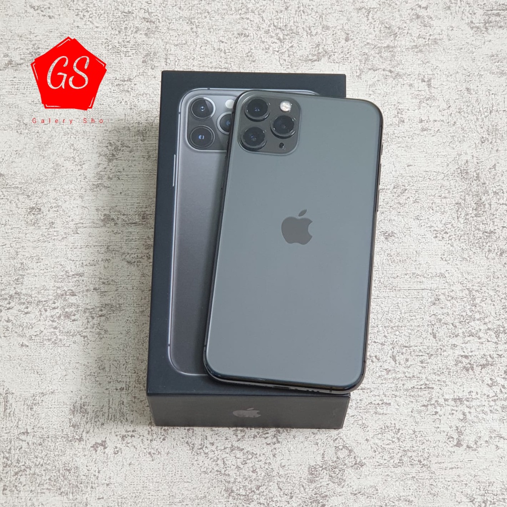 IPHONE 11 PRO MAX 512GB/256GB/64GB Second ORI Fullset Mulus-Space Grey