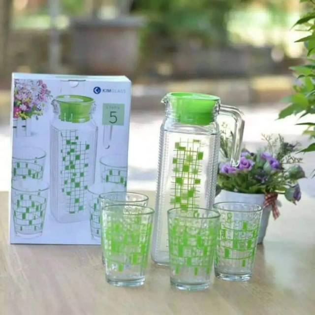 Kimglass teko beranak hijau