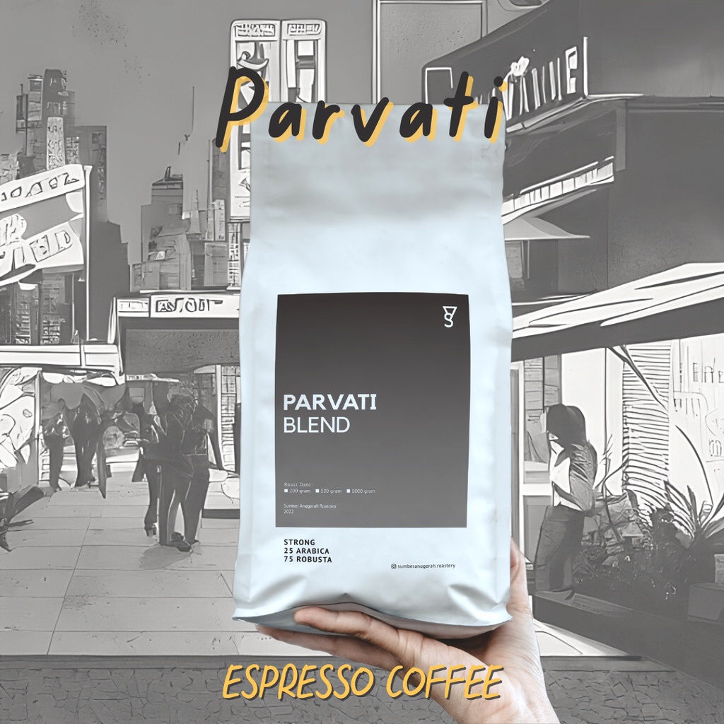 

Parvati 1 Kg | Espresso Blend Coffee | Biji Kopi