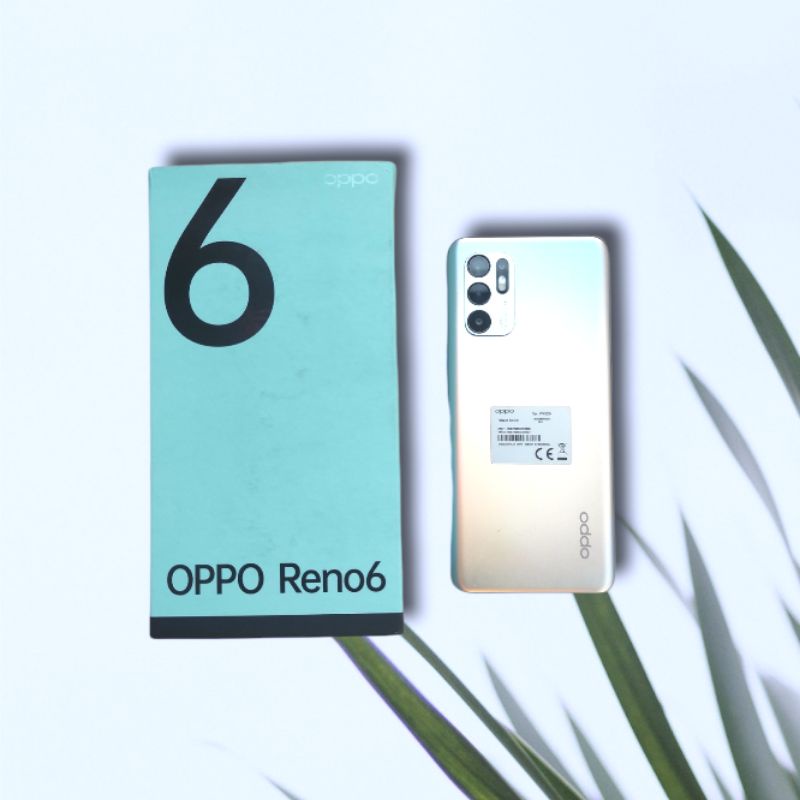 OPPO RENO 6 8/128 Fullset original handphone/murah/seken/second/sexond