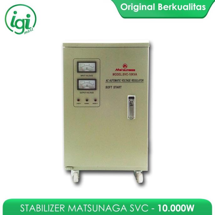 Stavolt Svc 10 Kva Matsunaga / Stabilizer 10Kva / Stavol 10.000 Watt
